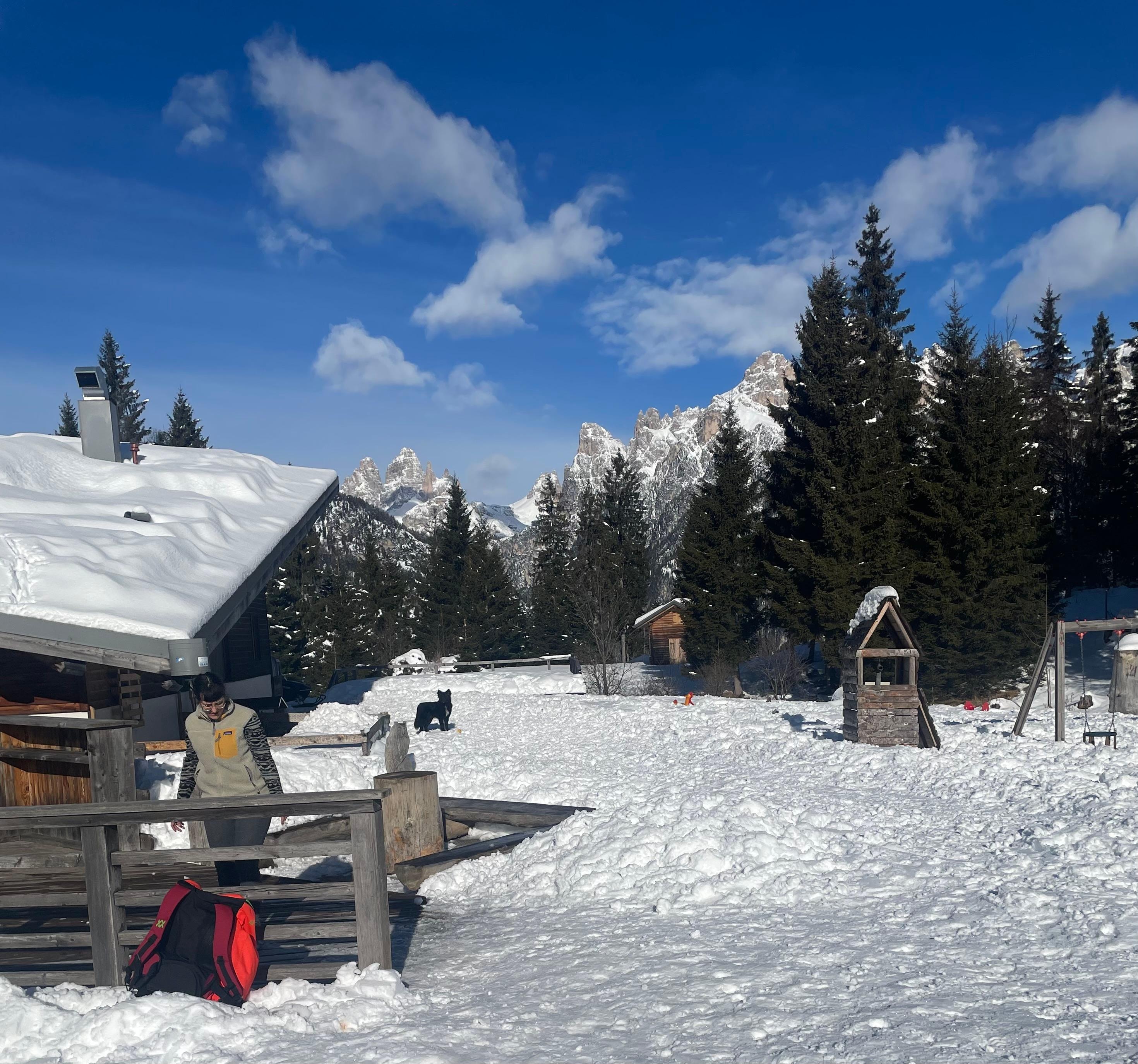 View from mid station 