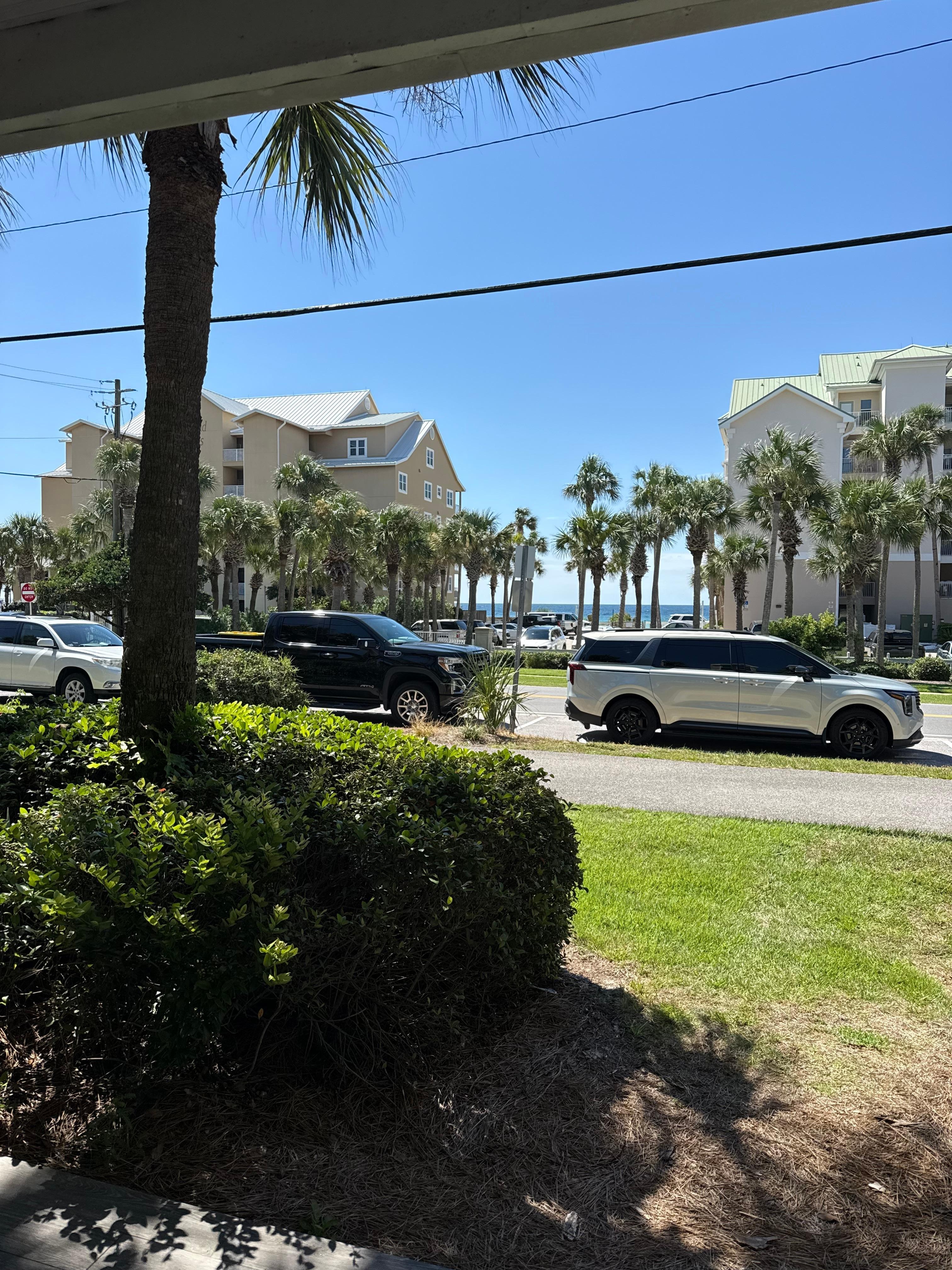 View of the ocean from porch/patio
