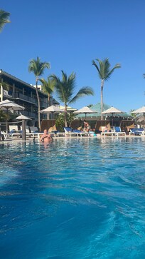 One of the many pools