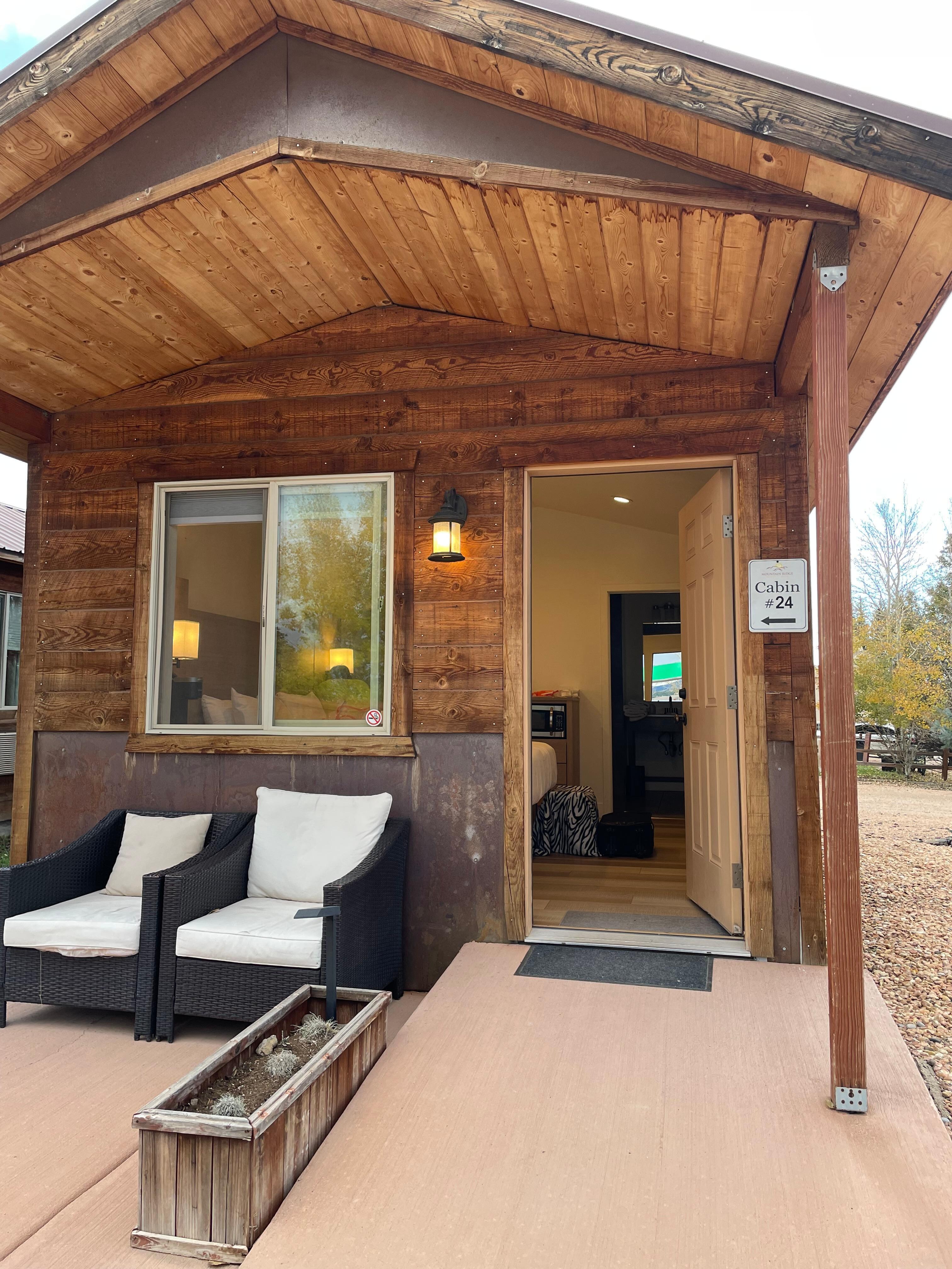 Nice chairs to relax in.