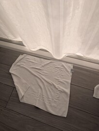 Shower curtain not proper