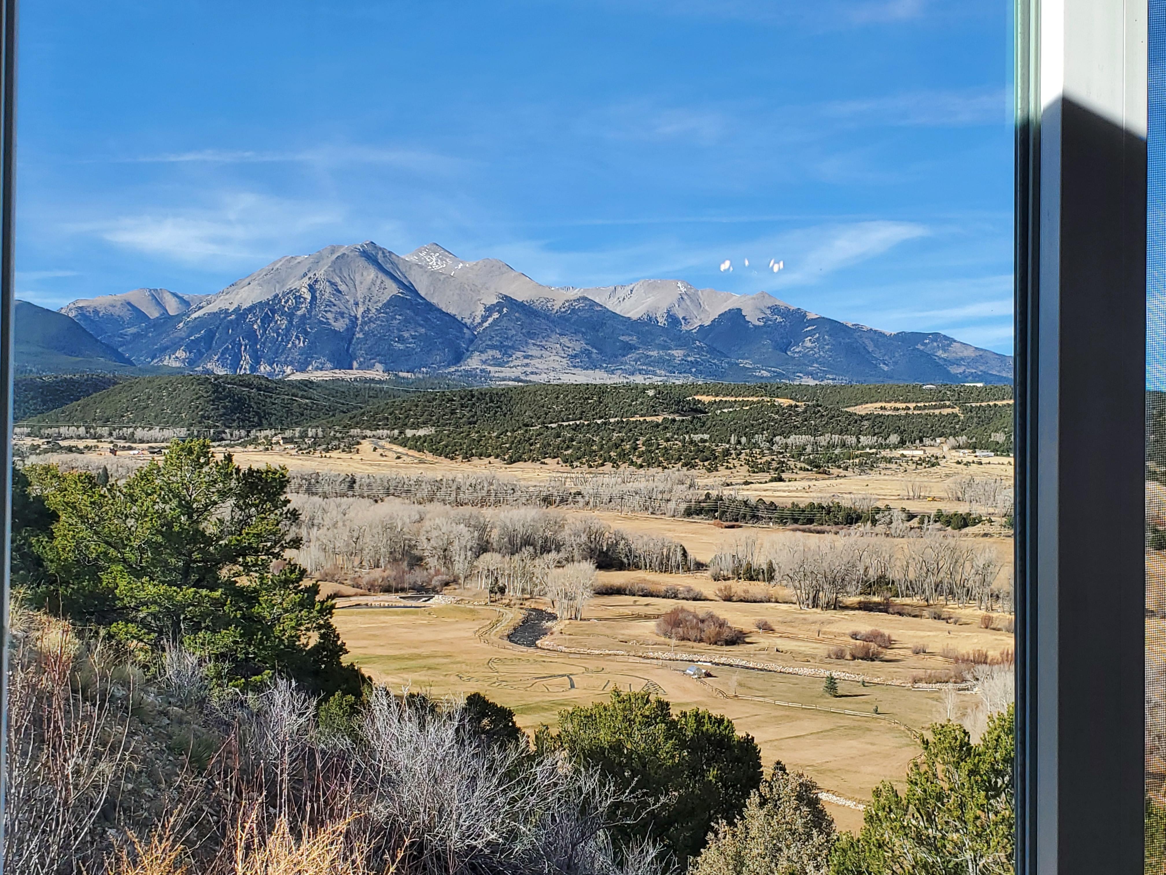 View from dining area
