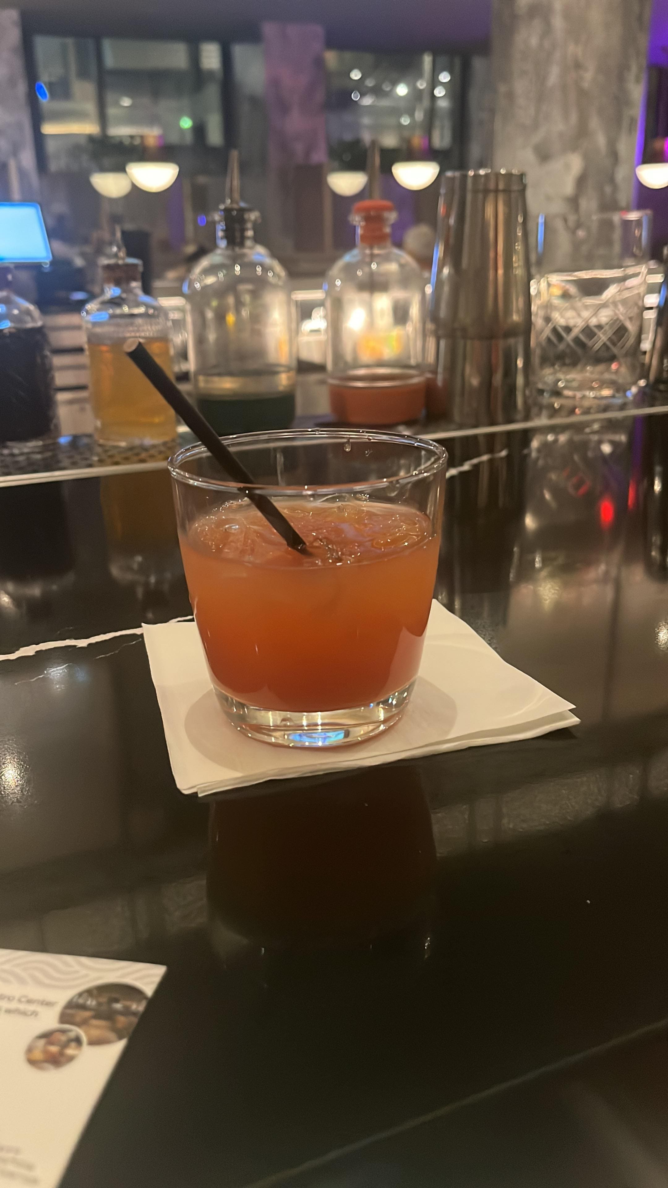 Our complimentary drink!