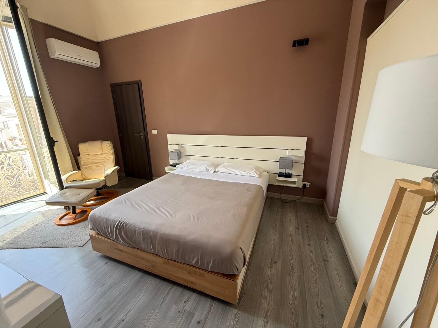 The bed room