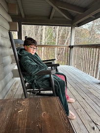 My morning rocking partner