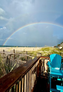 View from community pavilion