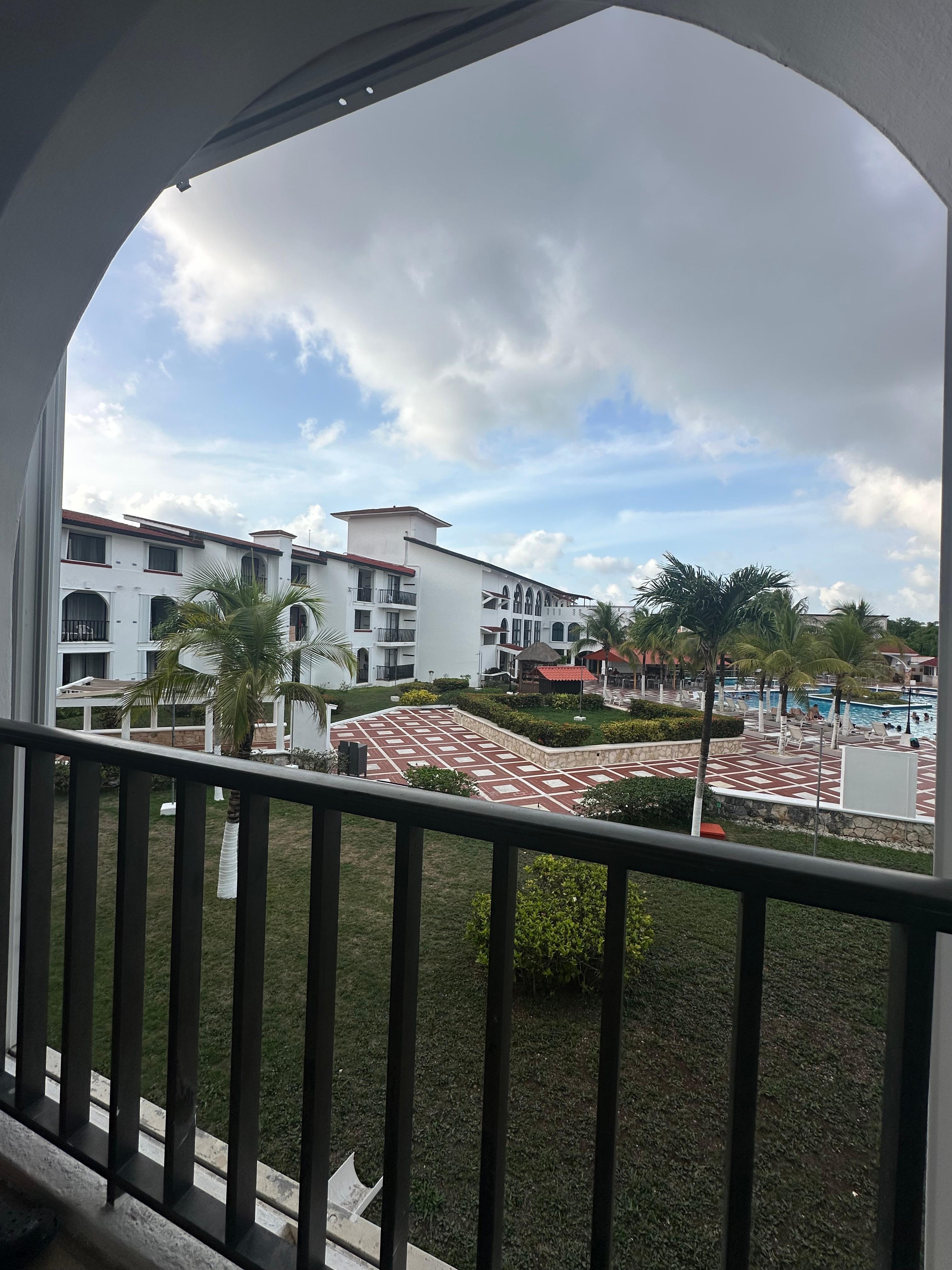 View from balcony