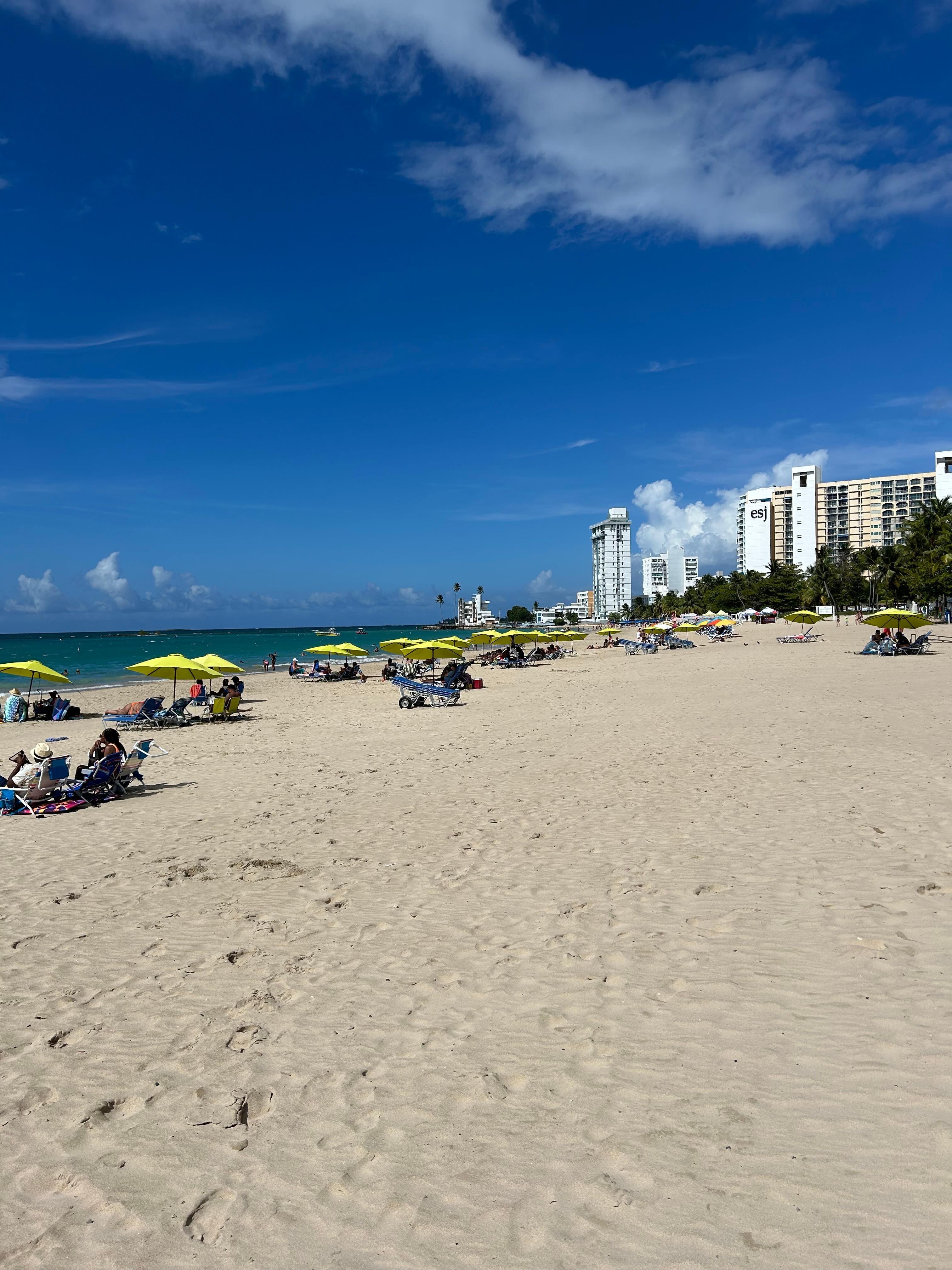 Beautiful sand beach