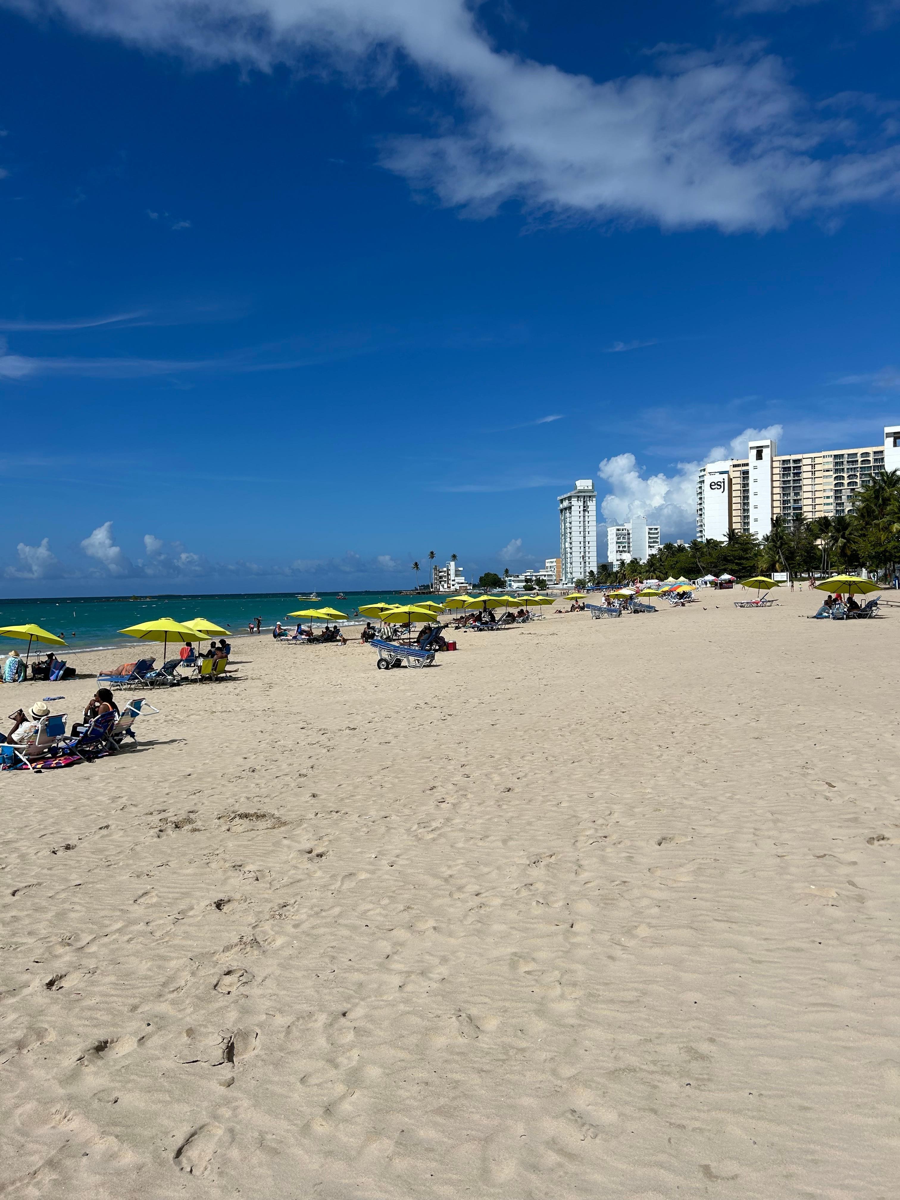 Beautiful sand beach