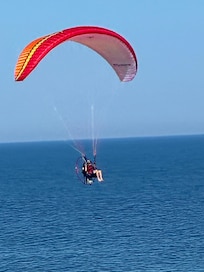 Fun watching from balcony