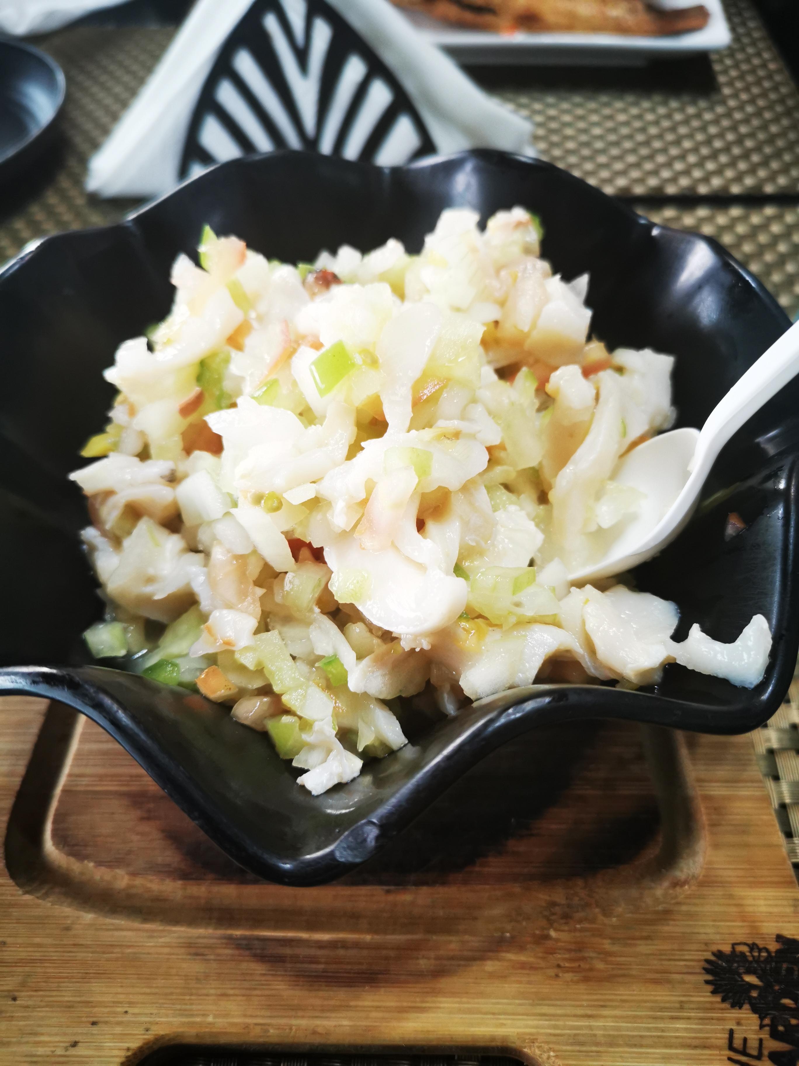 Bahamian conch salad