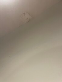 Hole in the ceiling