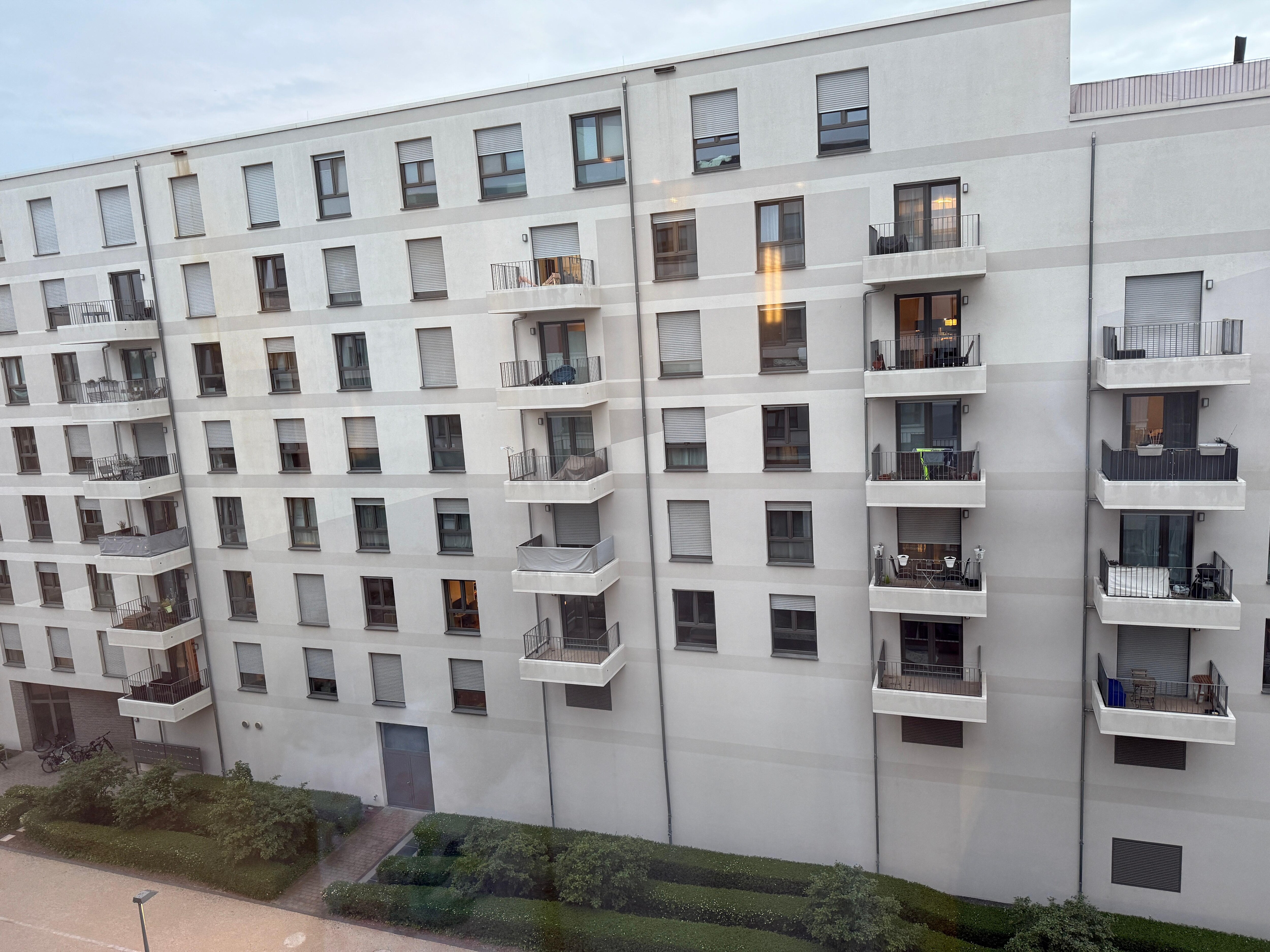 Vue de la chambre fournie pour la première nuit