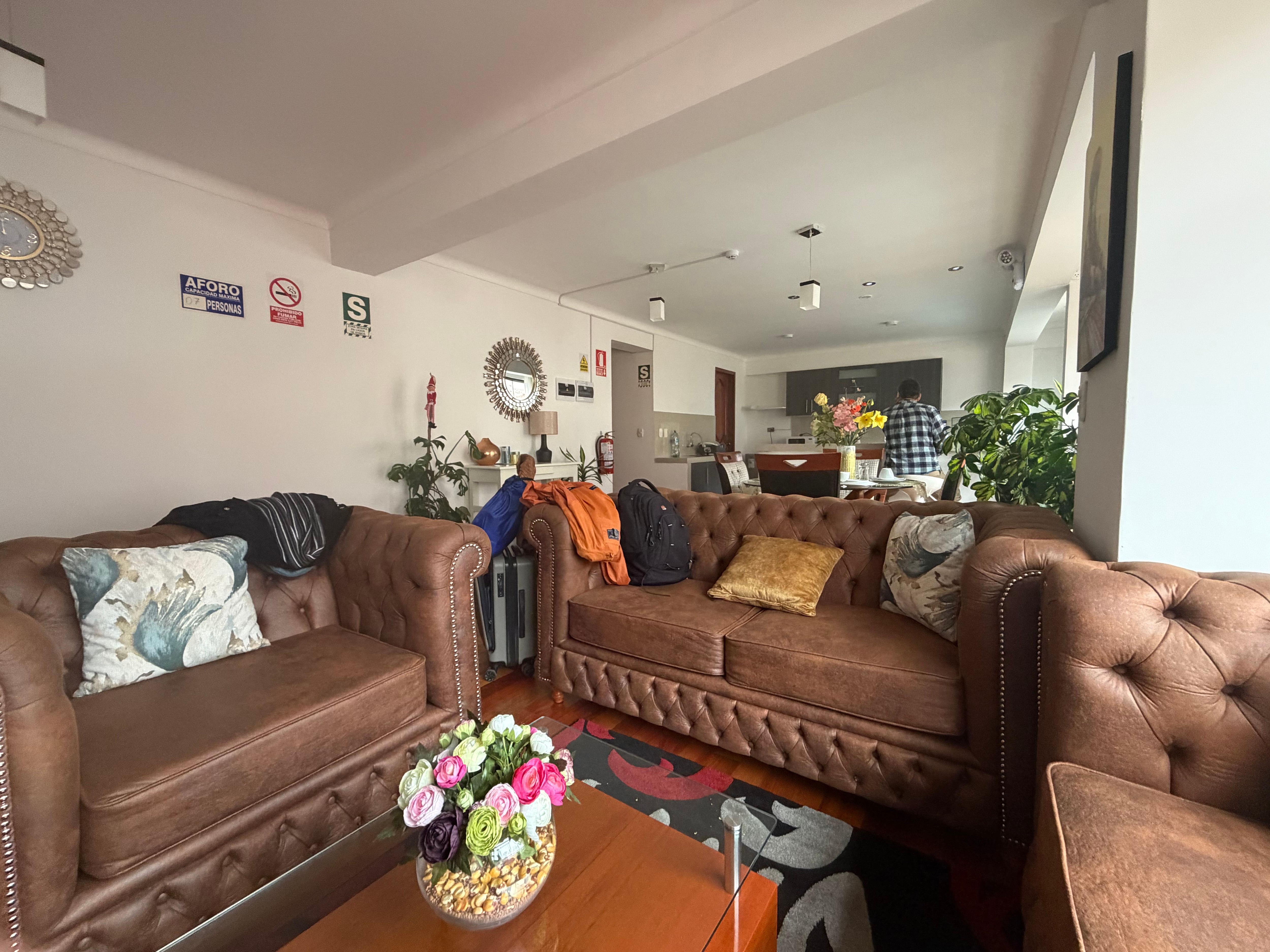 Our apartment living room