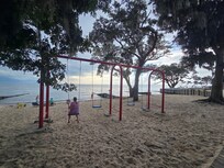 Playground on the sound