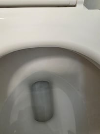 After I cleaned it.