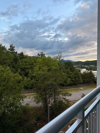 View from balcony in our room