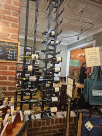 For the wine lovers, Carriage House has a big selection.
