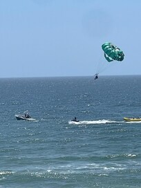 Parasailing on site