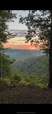 view from firepit