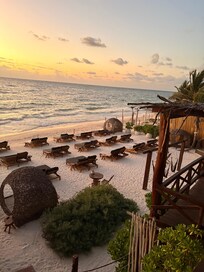 Dawn view from our terrace