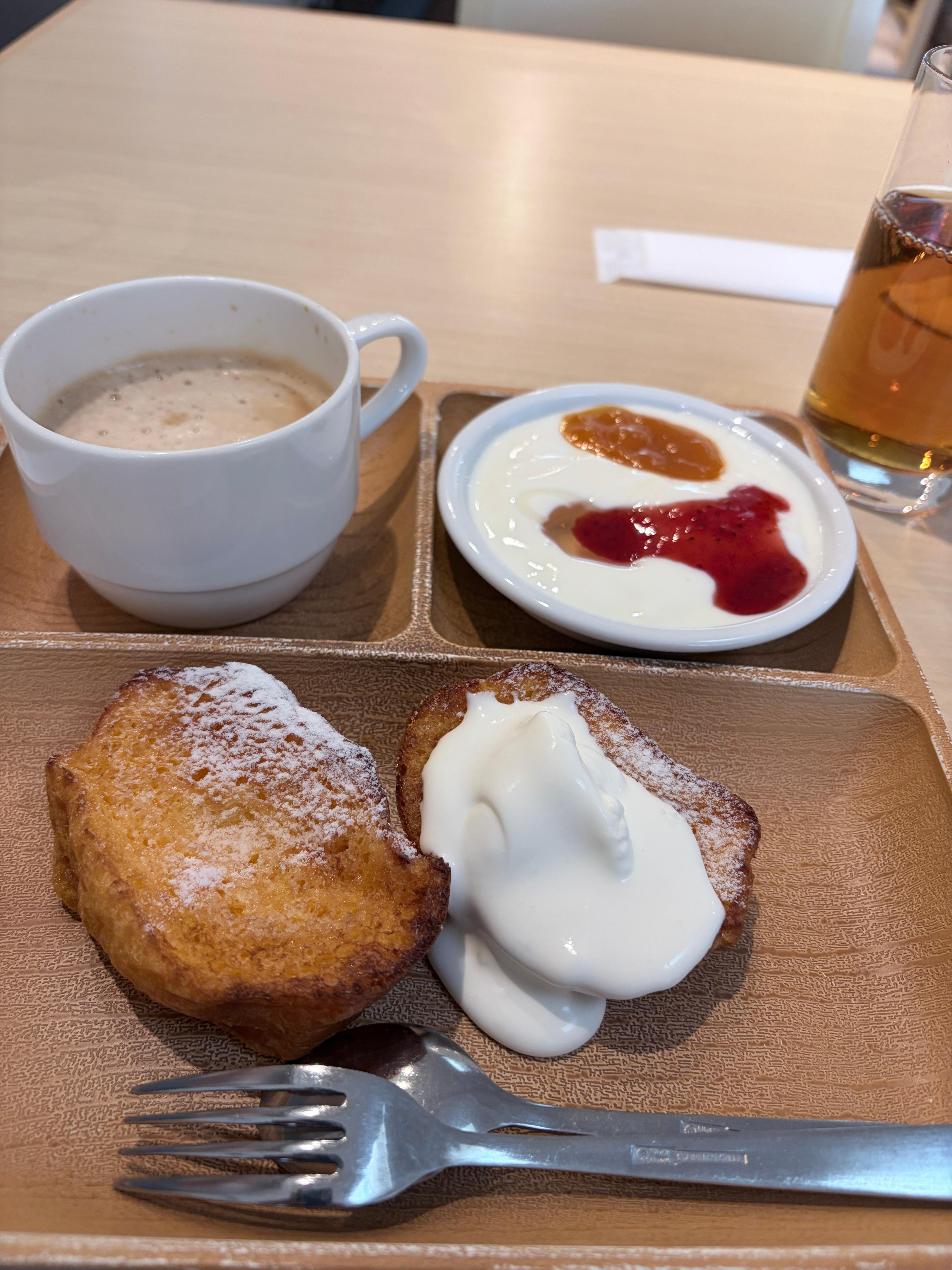 フレンチトーストが美味しかった