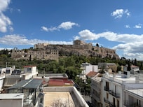 View from hotel rooftop