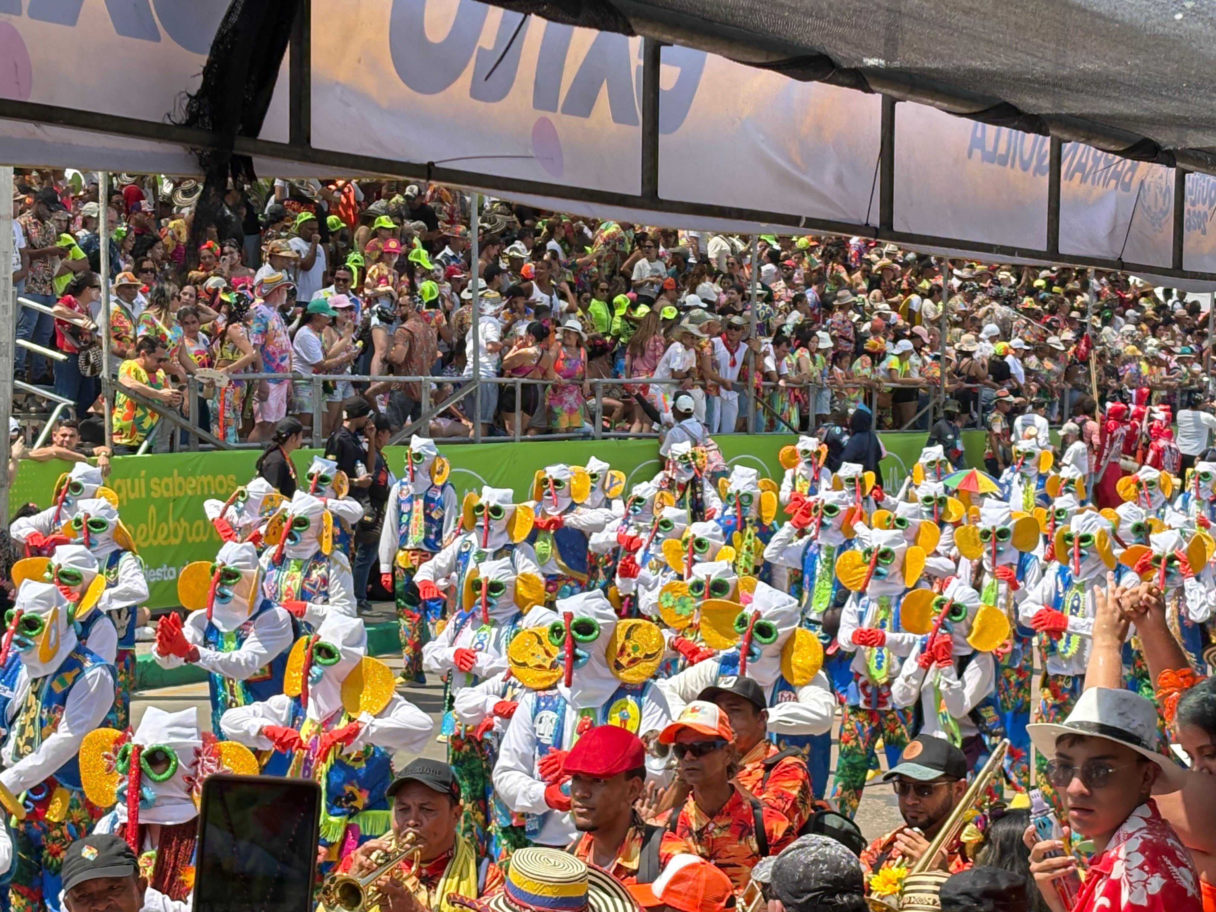 2026 Carnival parade route, not far from the apartment (short Uber ride). 