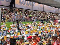 2026 Carnival parade route, not far from the apartment (short Uber ride).