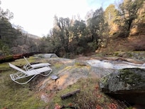 Perfect spot to sun bath or pan for gold!