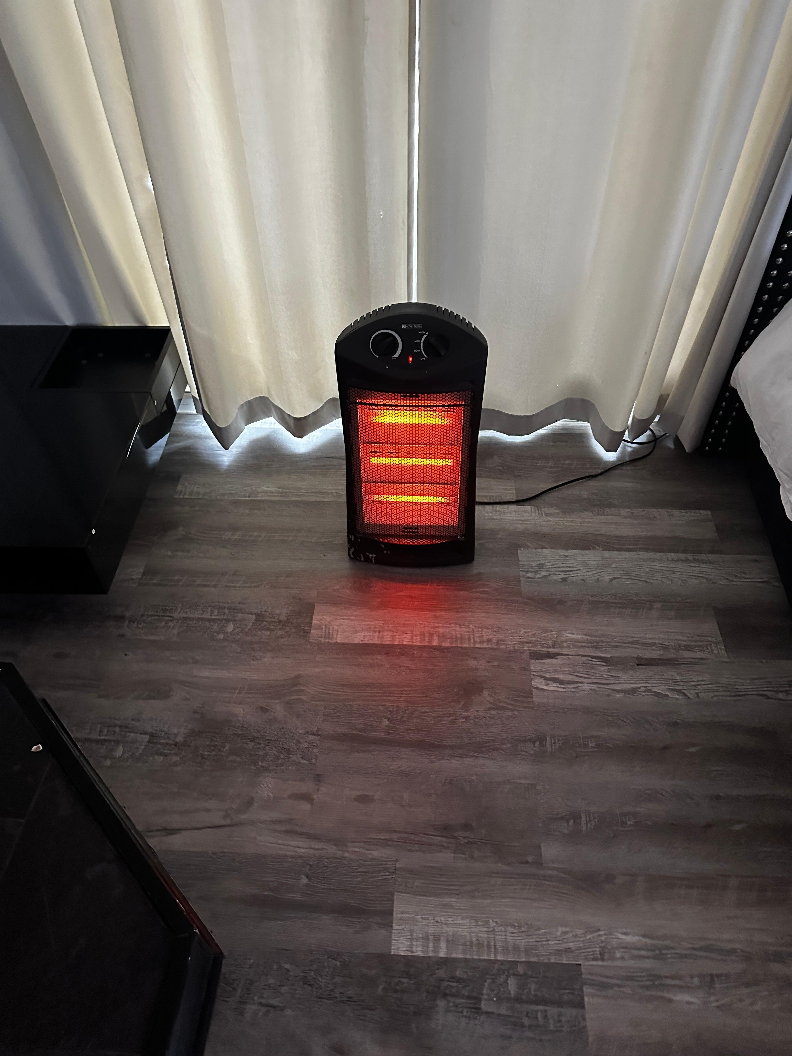 Heat supplement due to fireplace not functioning