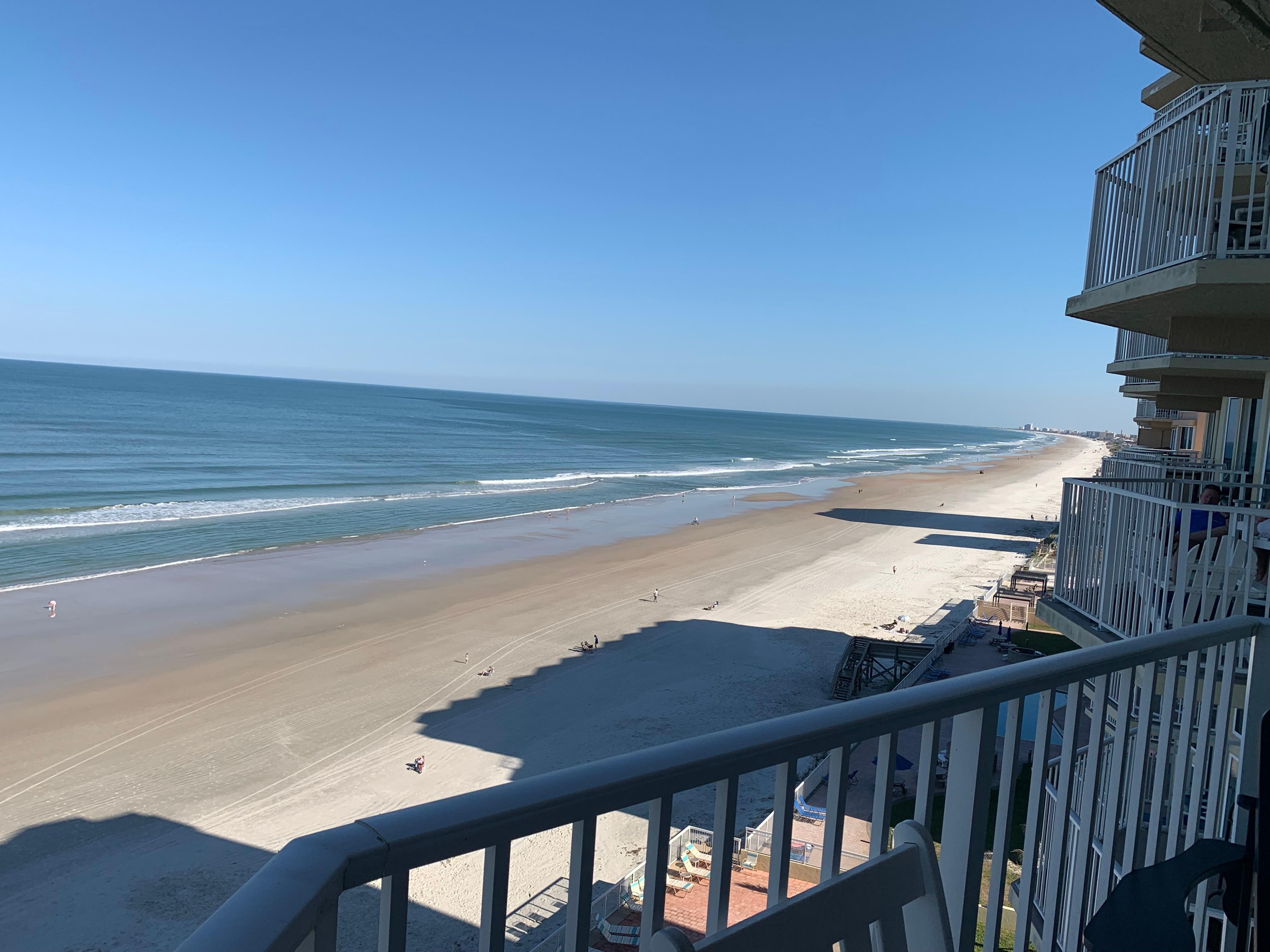 Late afternoon from our balcony 