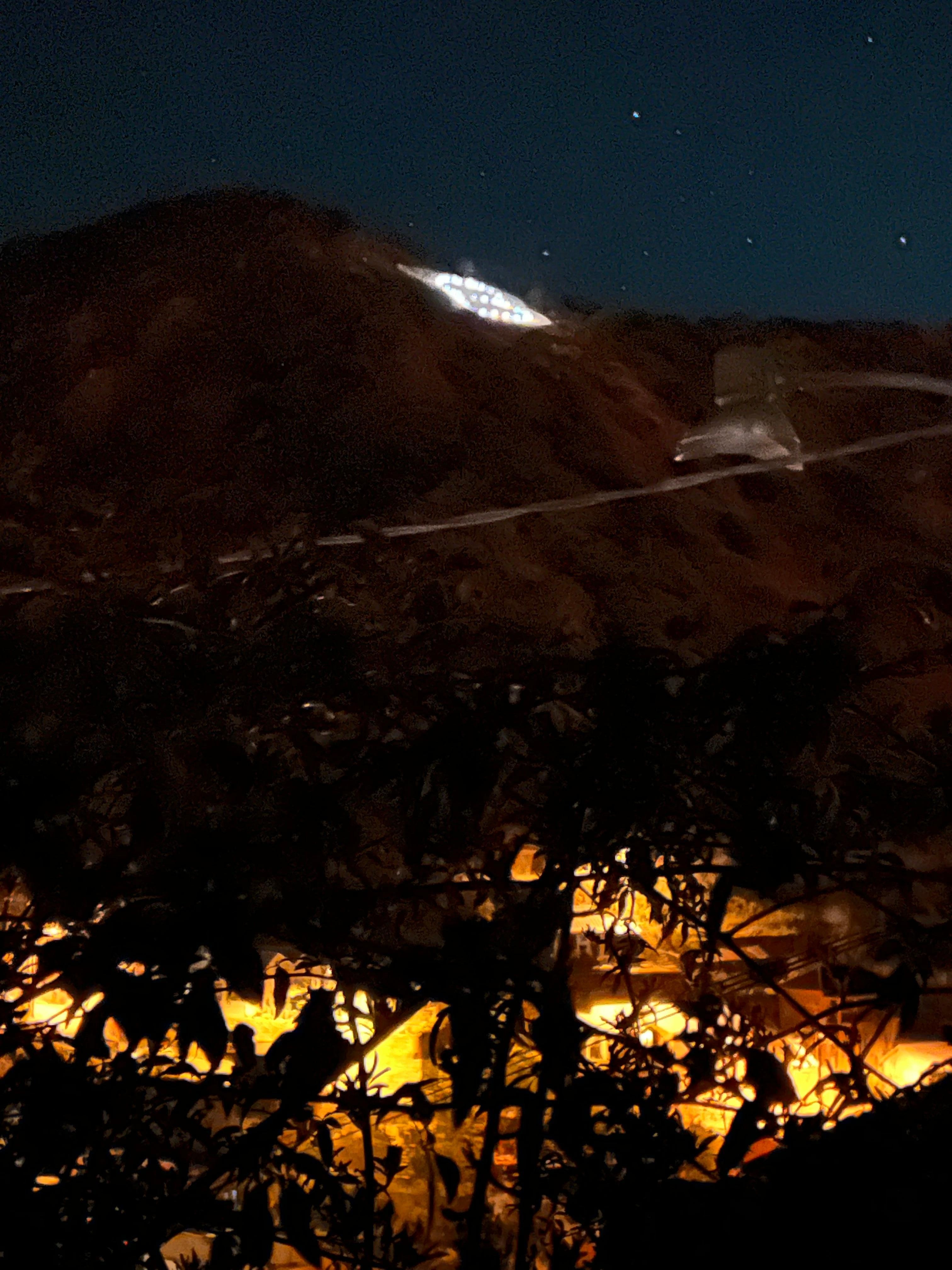 The nighttime view. Amazing stars and music floating up from the nearby bars.