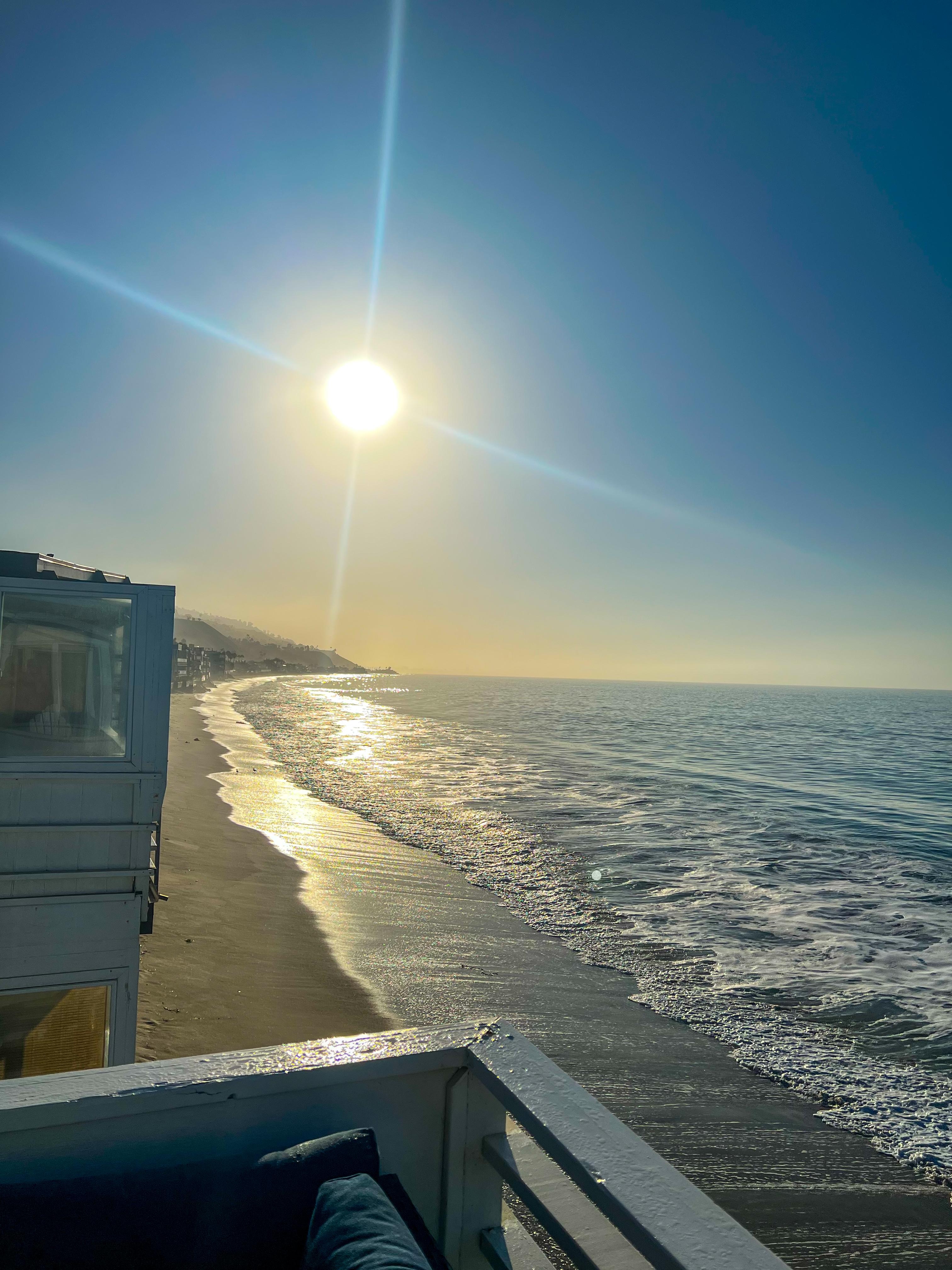 Morning view from balcony. Makes your coffee taste even better. 