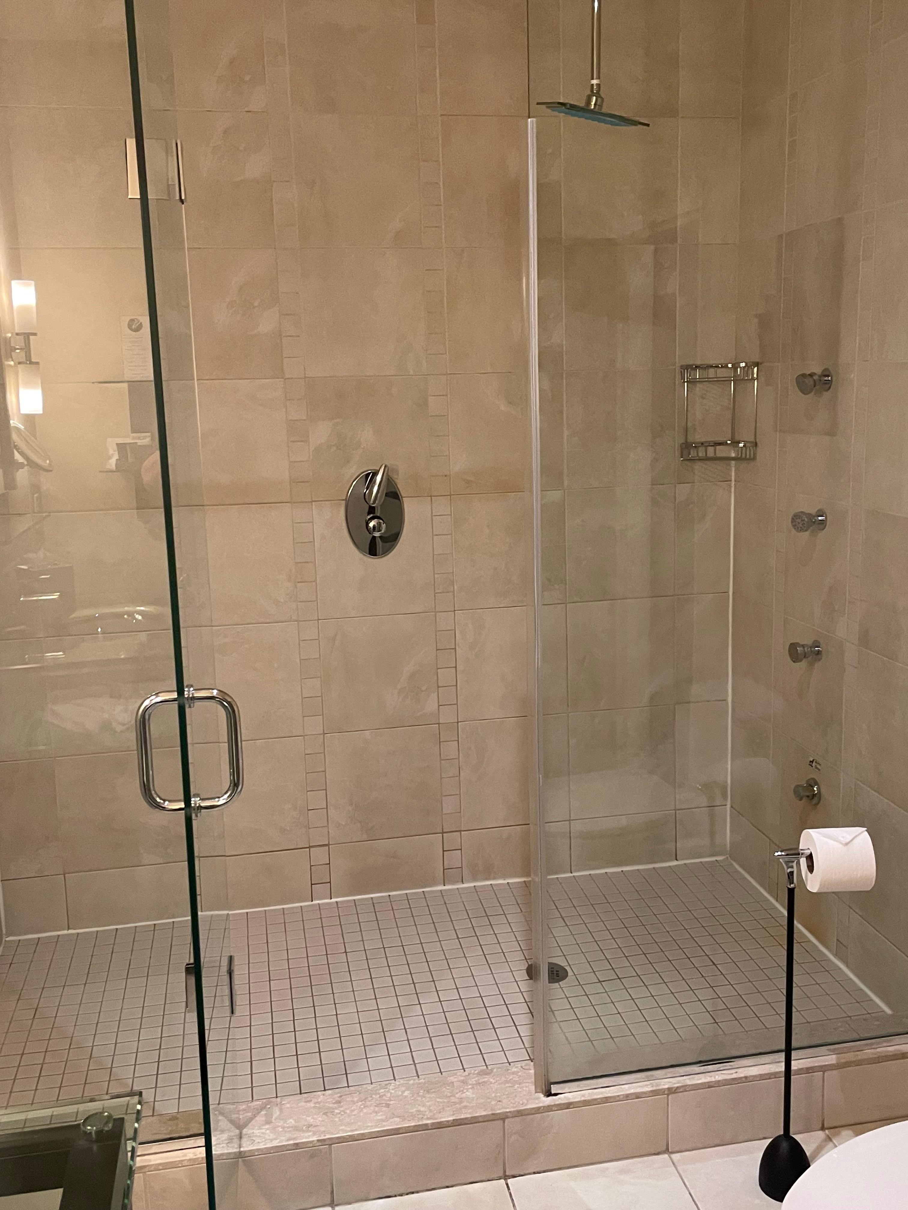 Fantastic steam shower