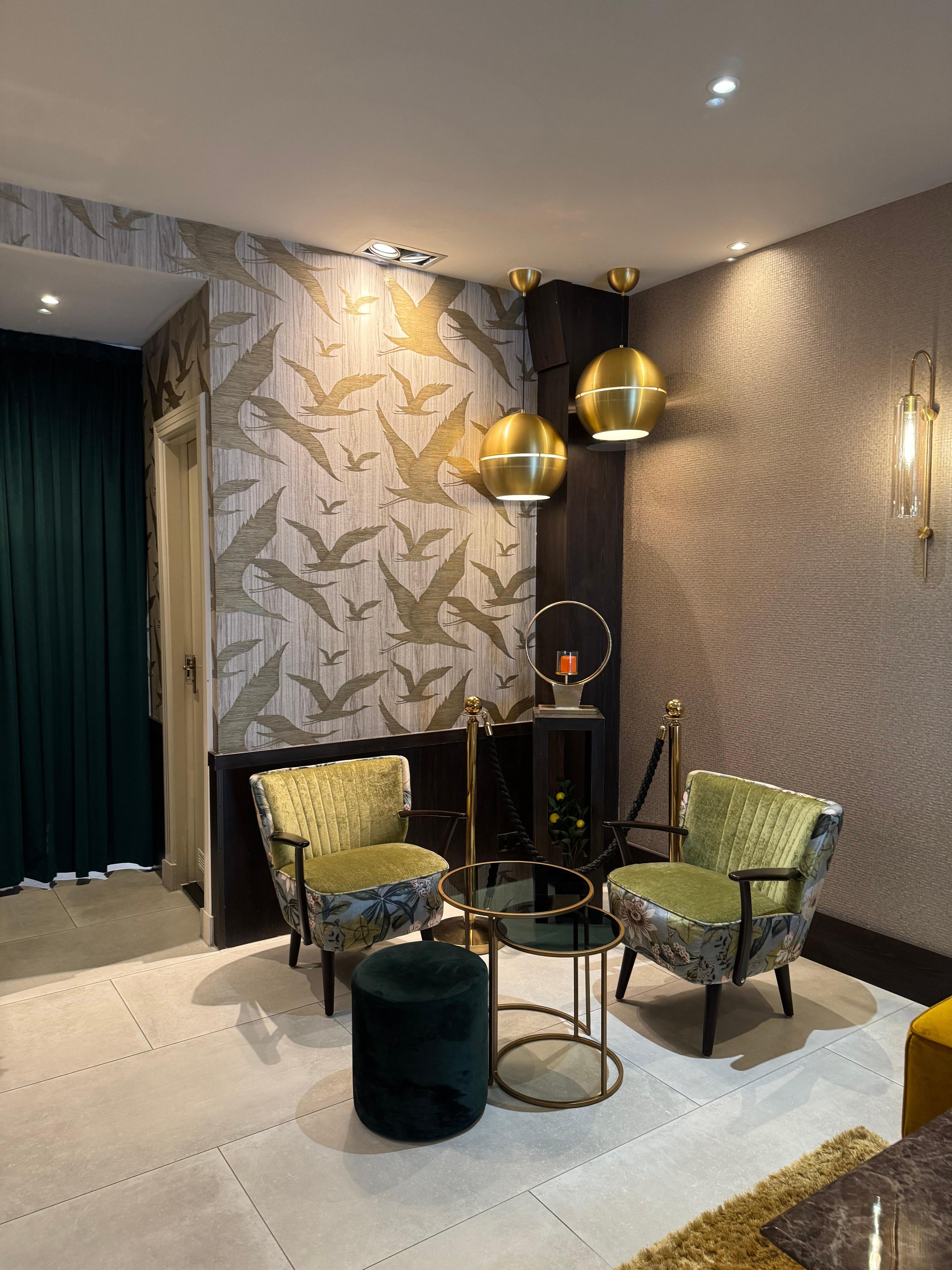 Hotel Lobby Sitting Area