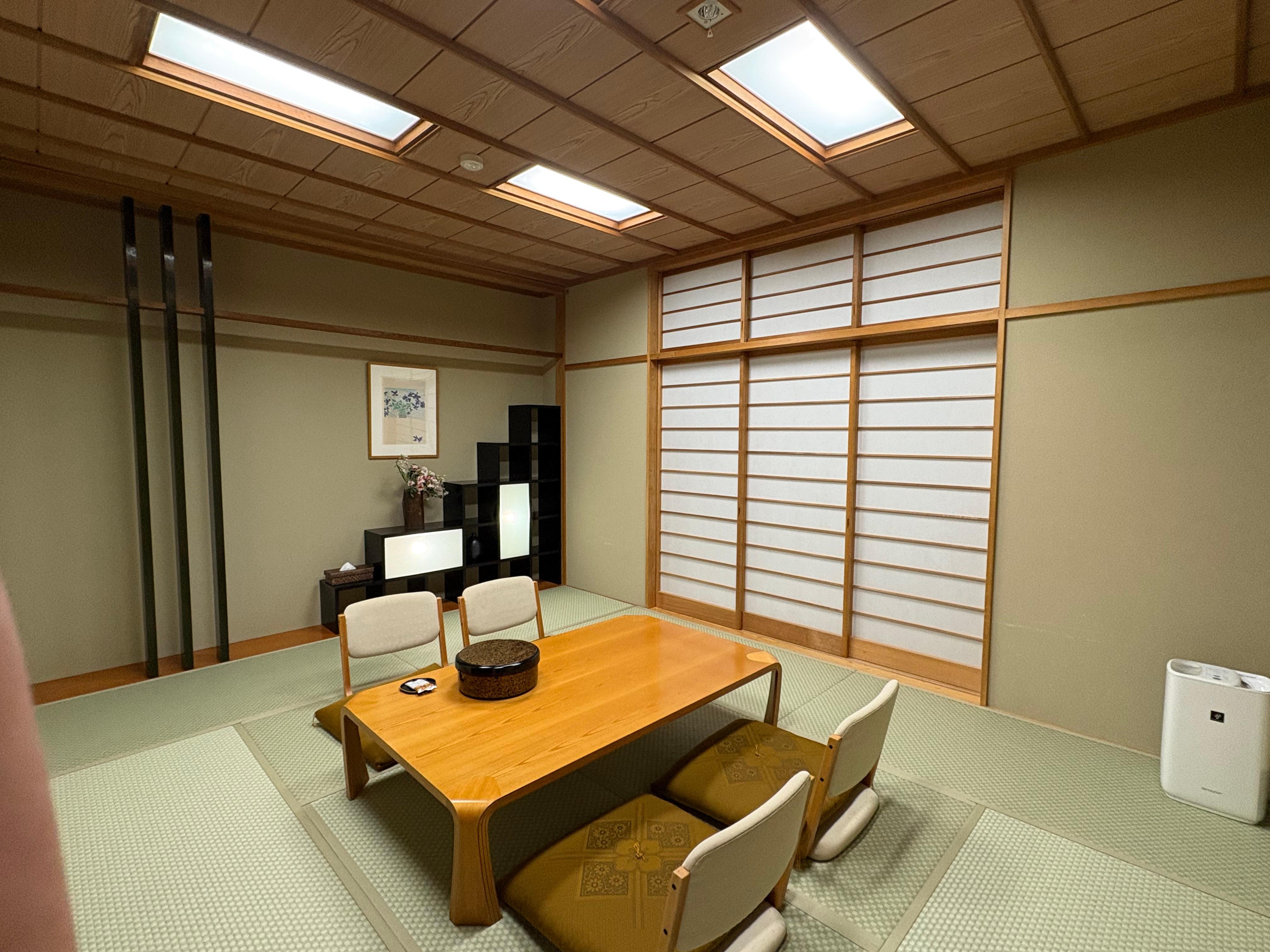 Japanese style room with futon for sleeping
