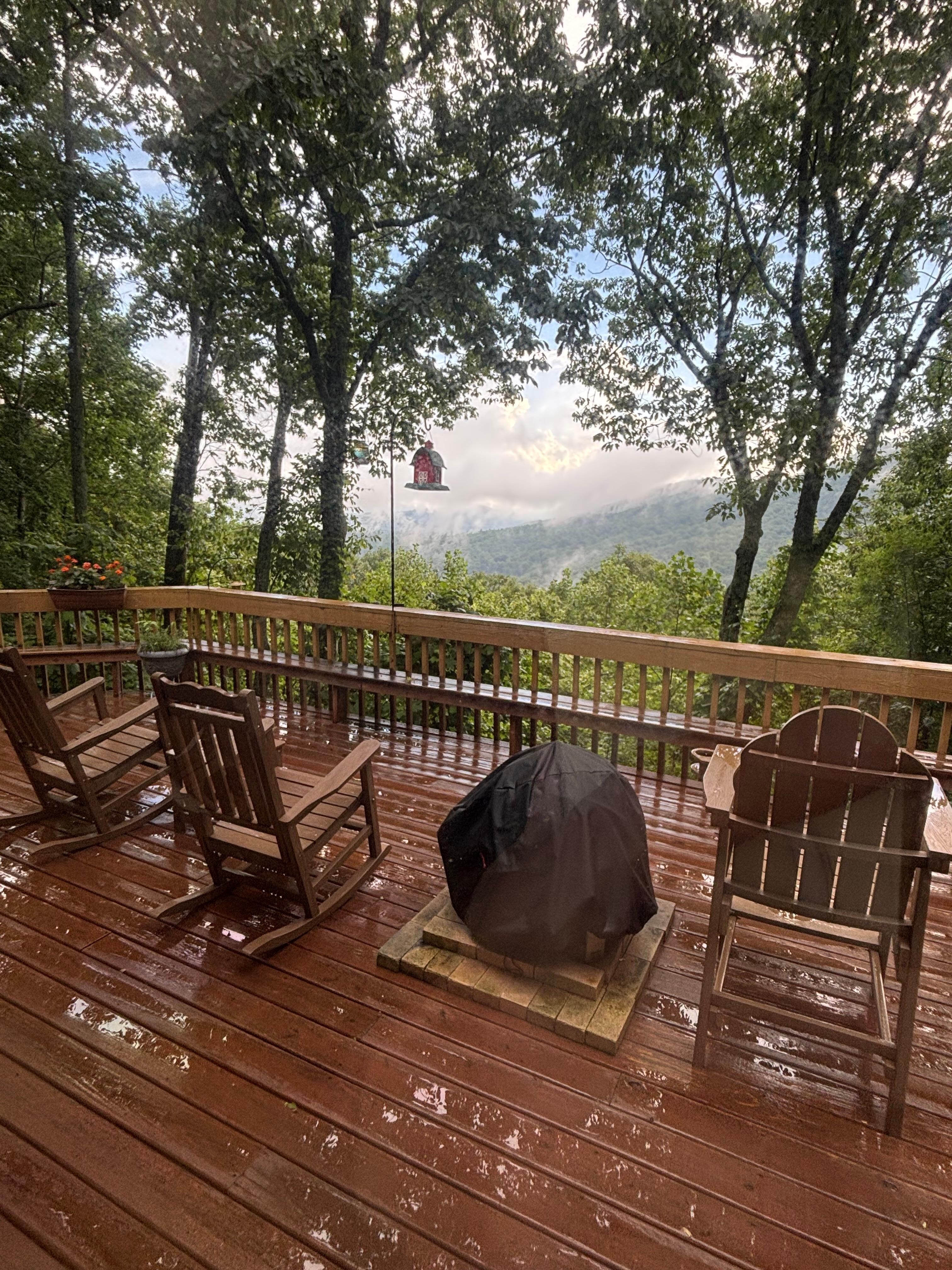 View from the deck 