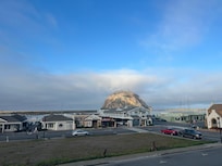 View from our room balcony