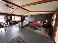 View of whole room from Kitchen area