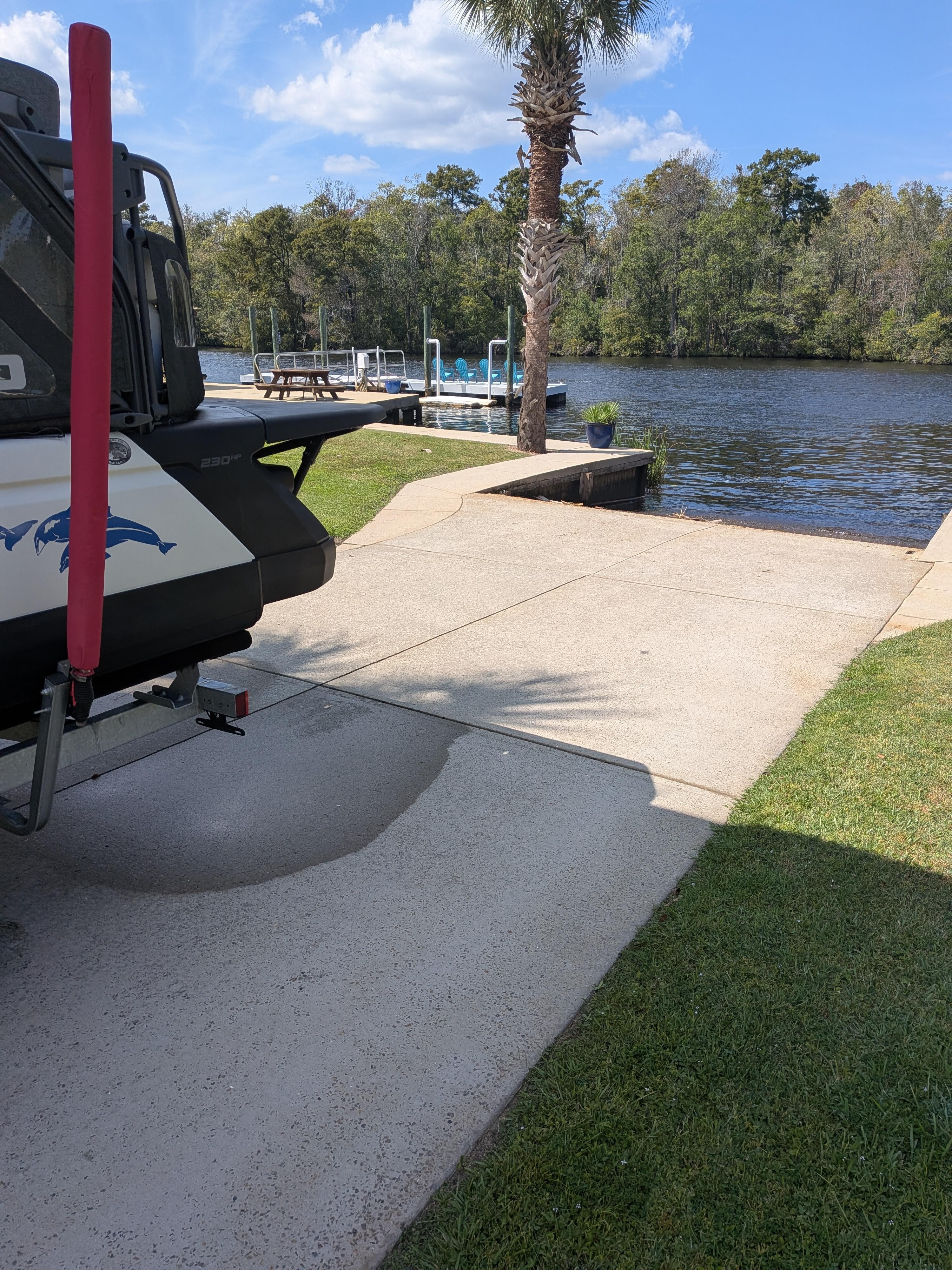 Boat access on property 