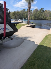 Boat access on property