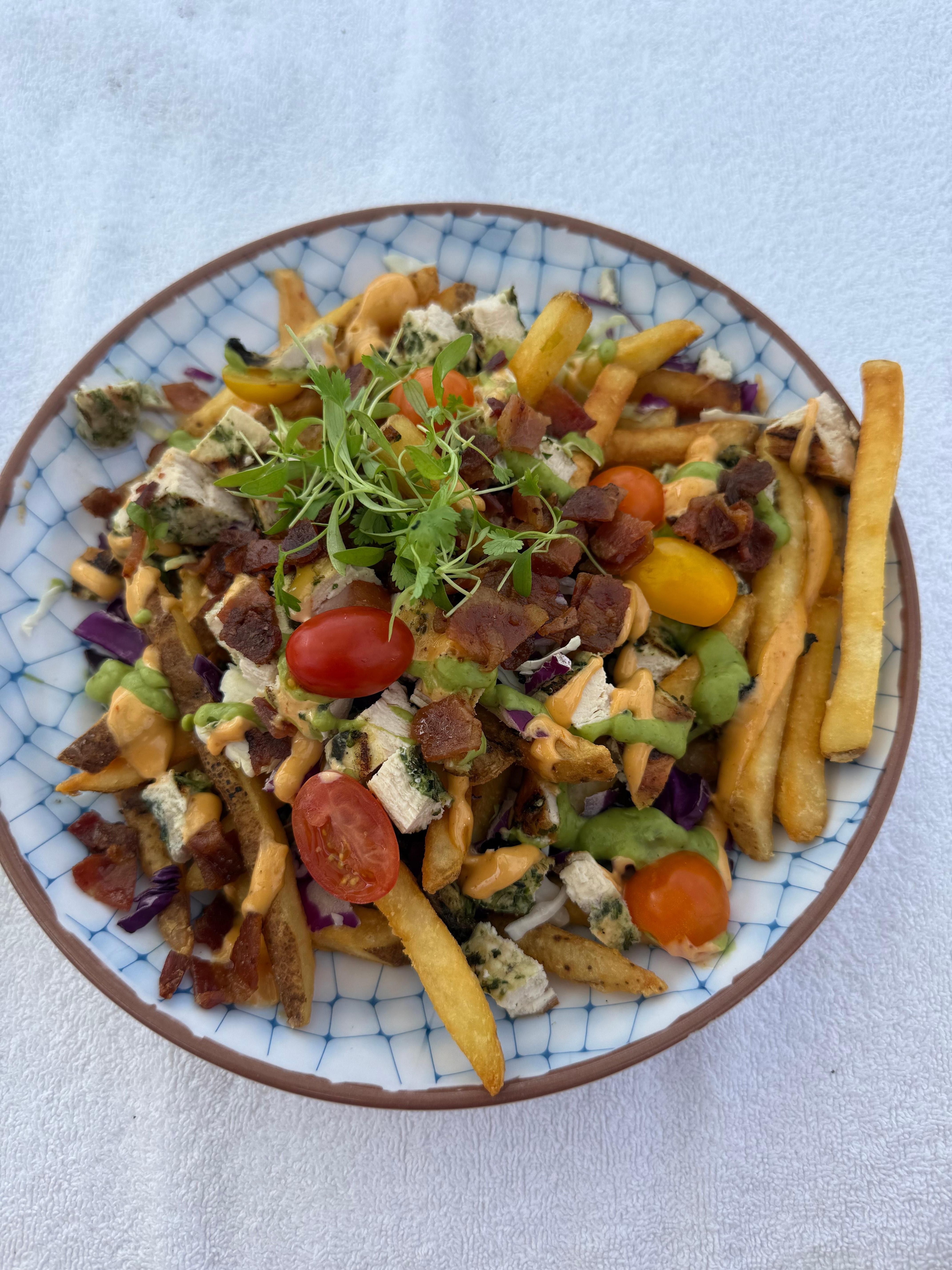 Loaded fries? Yes please! 