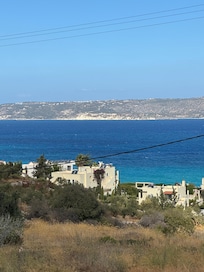 La vue depuis la chambre