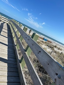 Loved walking our pup on the beach.