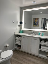 Lighted mirror