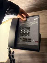 None of the cables connected to the wall fit inside this phone for it to work