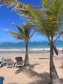 Beautiful beach!!! The waves were so fun to play in.