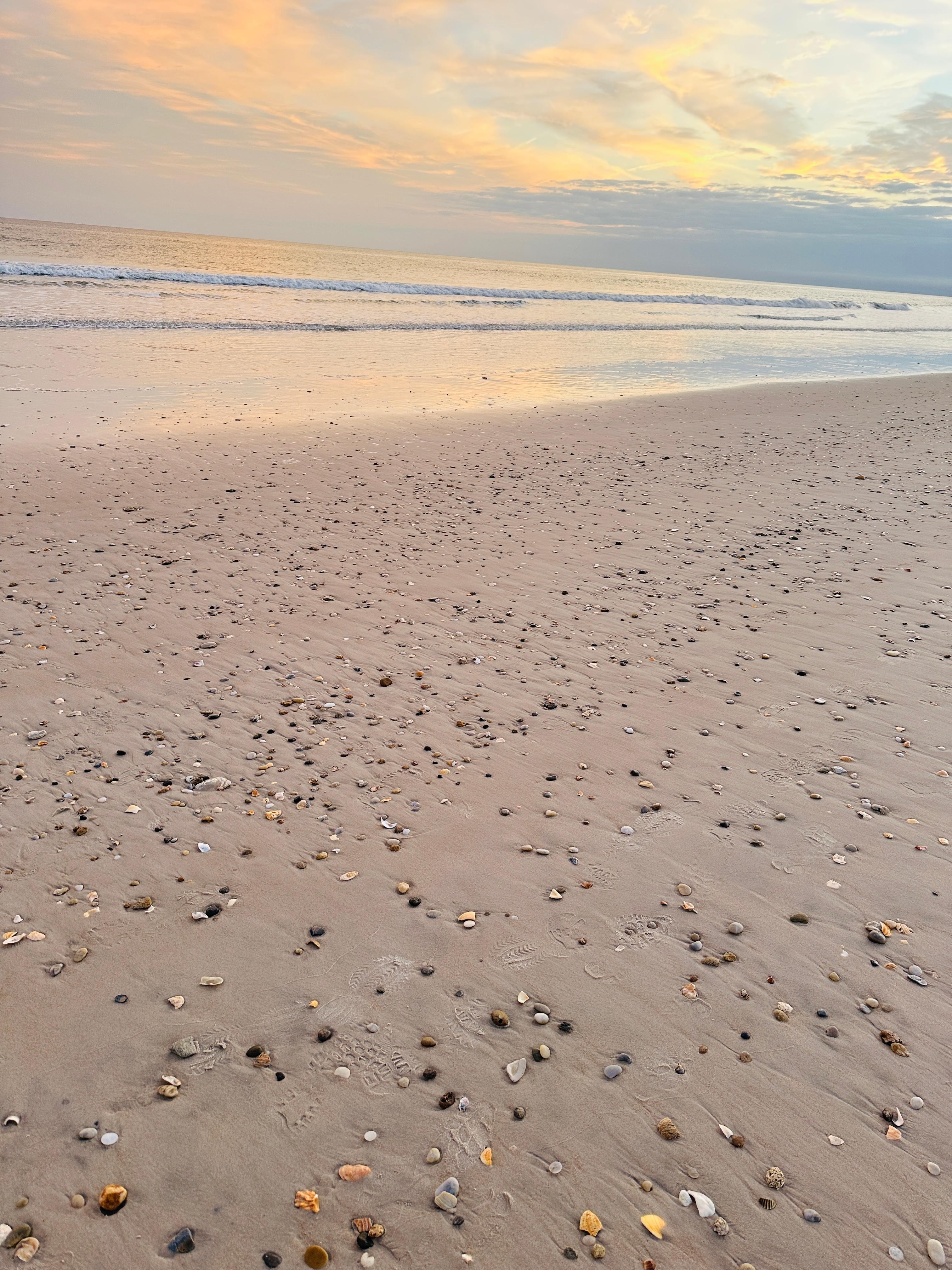 Beach in front of property 