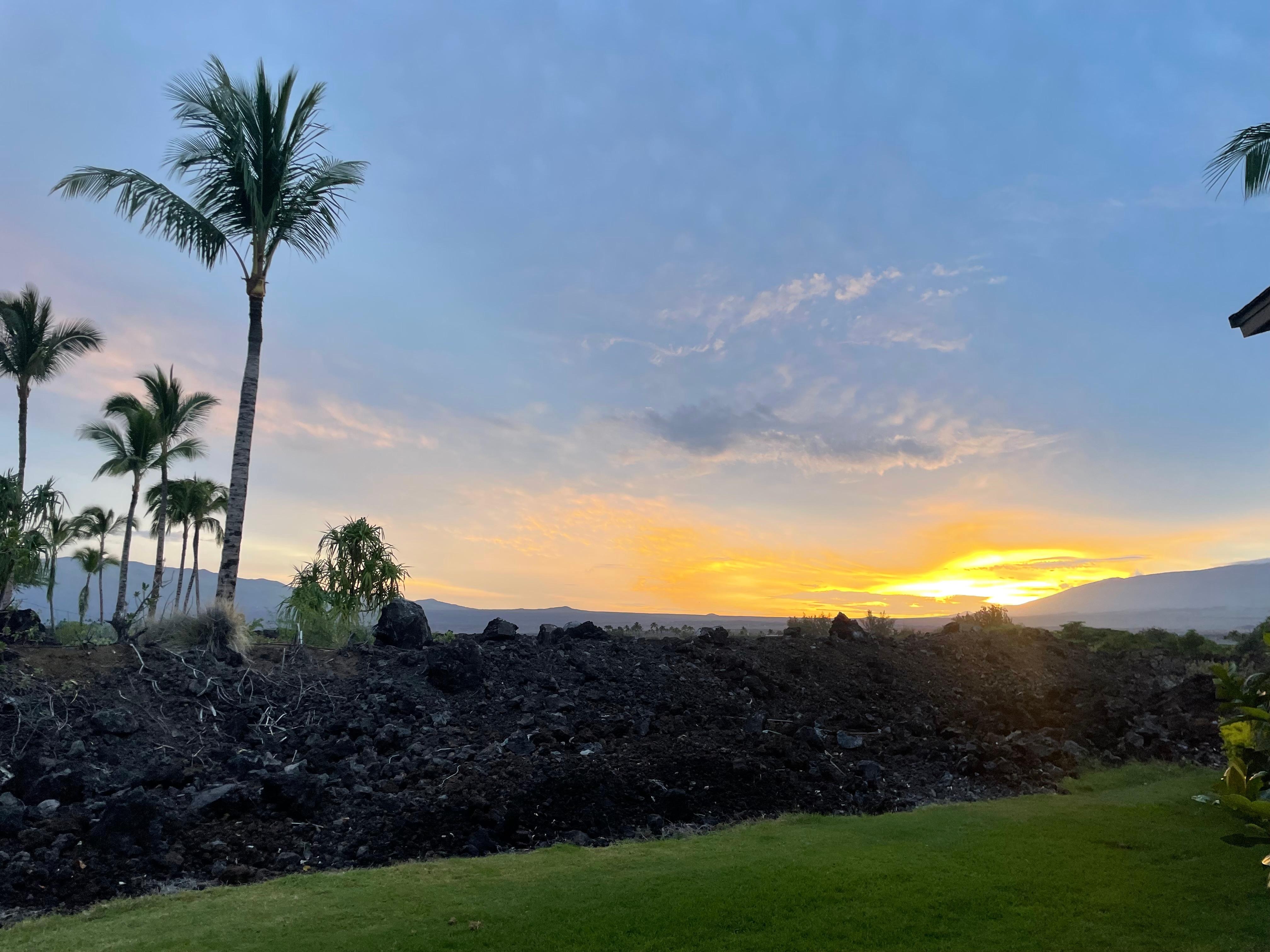 Sunrise from the lanai